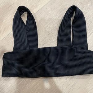 Frankies Bikinis Sofia Top- XS Black